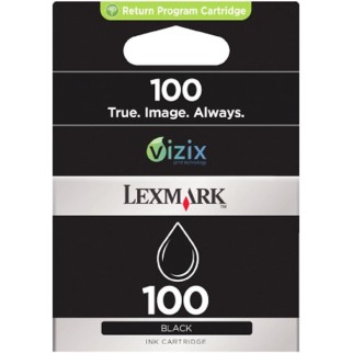 Lexmark 100 Noir Cartouche authentique au meilleur prix - Livraison offerte