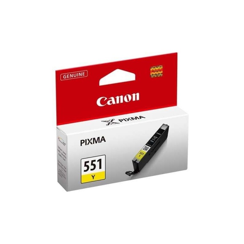 Canon CLI-551Y Jaune Cartouche authentique au meilleur prix