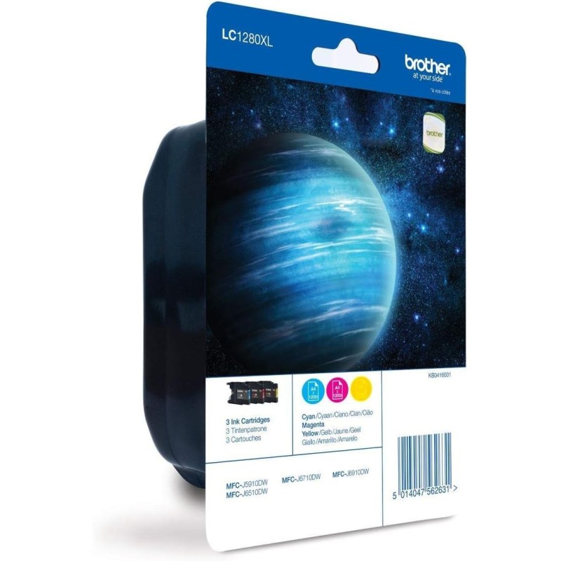 Brother LC1280XL Couleur Pack de cartouches authentiques au meilleur prix - Livraison offerte