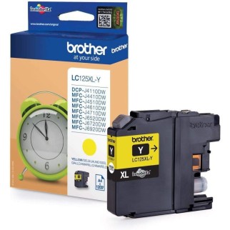 Brother LC125XL-Y Jaune Cartouche authentique au meilleur prix - Livraison offerte