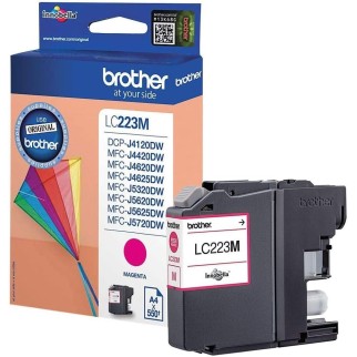 Brother LC223M Magenta Cartouche authentique pas cher - Livraison offerte