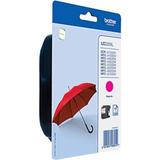 Brother LC225XL-M Magenta Cartouche authentique moins chère - Livraison offerte