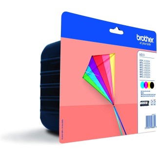 Brother LC223 Noir couleur Pack de cartouches authentiques au meilleur prix - Livraison offerte