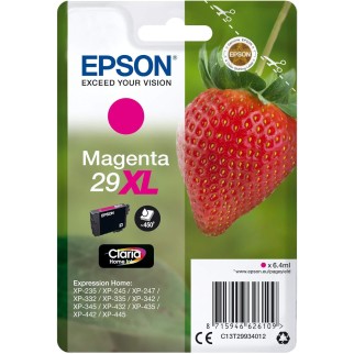 Epson 29XL Magenta Fraise Cartouche authentique au meilleur prix - Livraison offerte