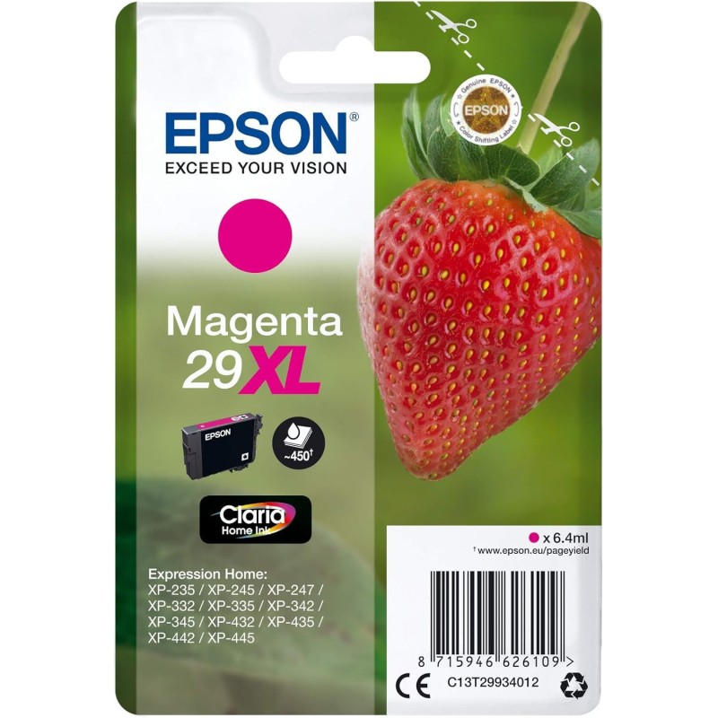 Epson 29XL Magenta Fraise Cartouche authentique au meilleur prix