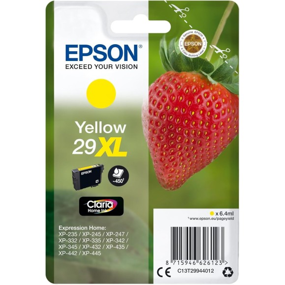 Epson 29XL Jaune Fraise Cartouche originale