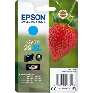 Epson 29XL Cyan Fraise Cartouche authentique au meilleur prix - Livraison offerte