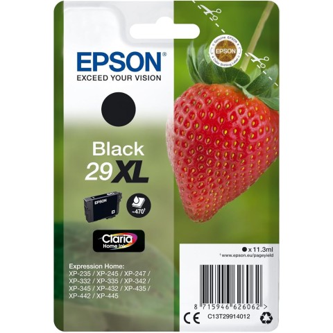 Epson 29XL Noir Fraise Cartouche authentique au meilleur prix