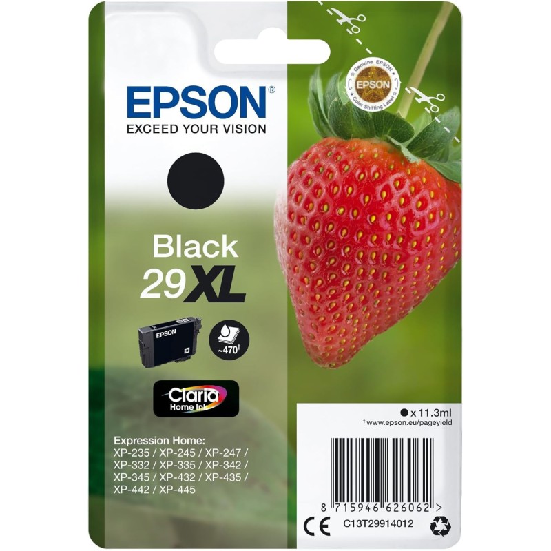 Epson 29XL Noir Fraise Cartouche authentique au meilleur prix