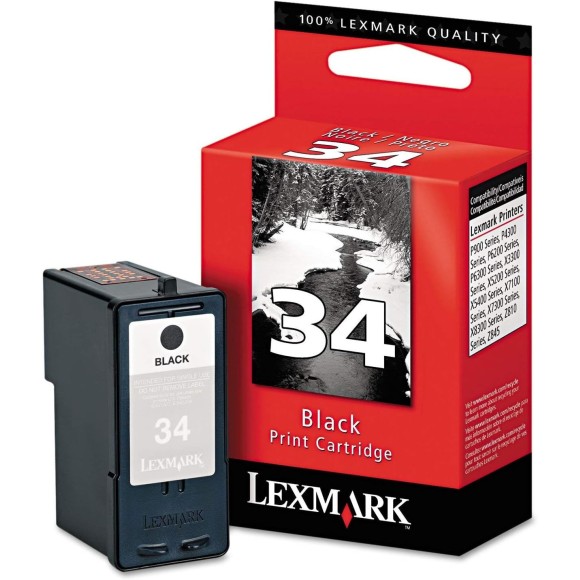 Lexmark 34 Noir Cartouche originale