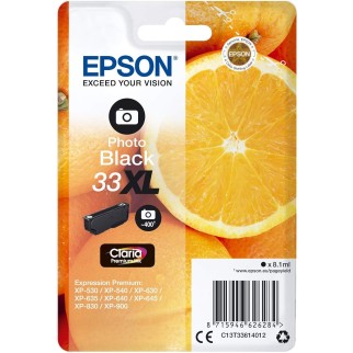 Epson 33XL Photo noir Cartouche authentique au meilleur prix - Livraison offerte