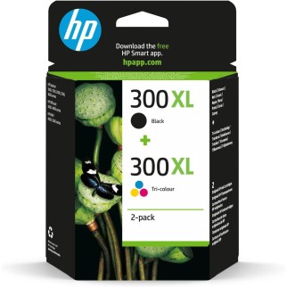 HP 300XL Noir Couleur Pack de 2 Cartouches authentiques pas cher - Livraison offerte