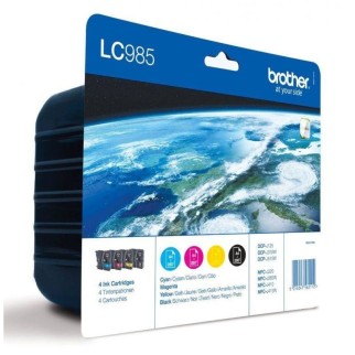Brother LC985 Noir couleur Pack de cartouches authentiques au meilleur prix - Livraison offerte