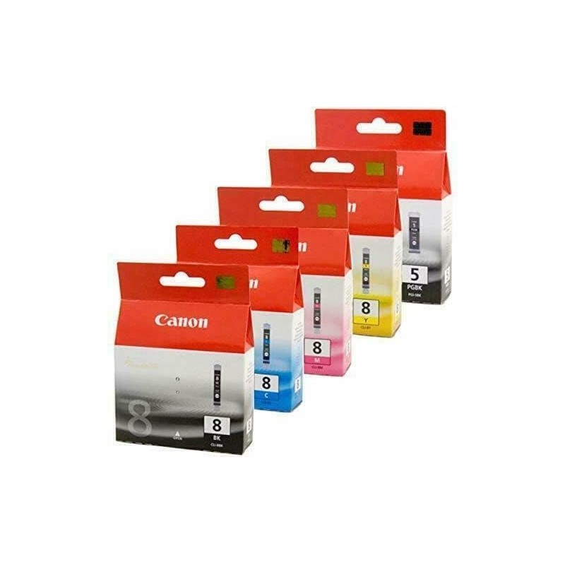 Canon CLI-8/PGI-5BK Noir couleur Pack de cartouches authentiques au meilleur prix