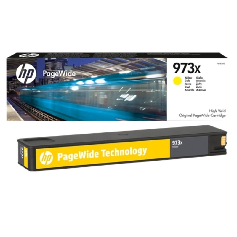 HP 973X Jaune Cartouche d'encre d'origine
