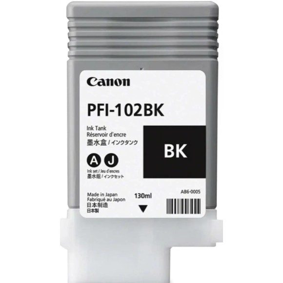 Canon PFI-102BK Noir Cartouche originale