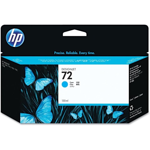 HP 72 Cyan Cartouche d'encre d'origine - C9371A