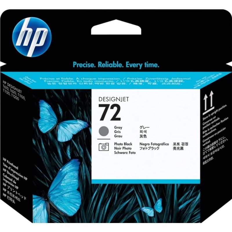 HP 72 Gris photo noir Tête d'impression d'origine pas cher C9380A - Livraison offerte
