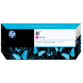 HP 81 Magenta d'origine C4932A - Livraison offerte
