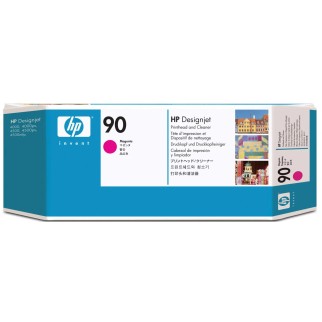 HP 90 Magenta Tête d'impression d'origine C5056A - Livraison offerte