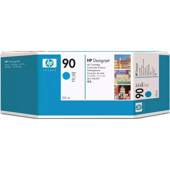 HP 90 Cyan Cartouche originale - C5060A