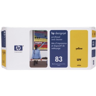 HP 83 Jaune Tête d'impression d'origine C4963A - Livraison offerte