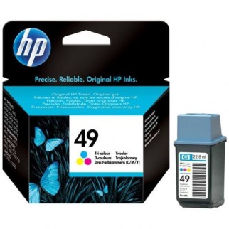 HP 49 Couleur Cartouche authentique au meilleur prix - Livraison offerte