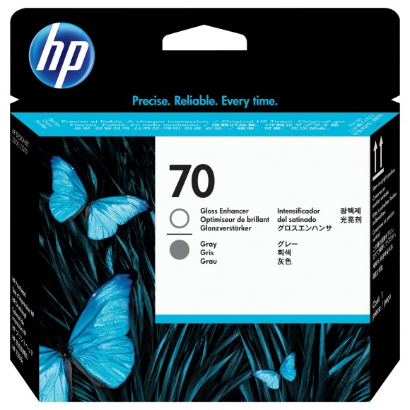 HP 70 Gris Activateur de brillance Tête d'impression originale - C9410A