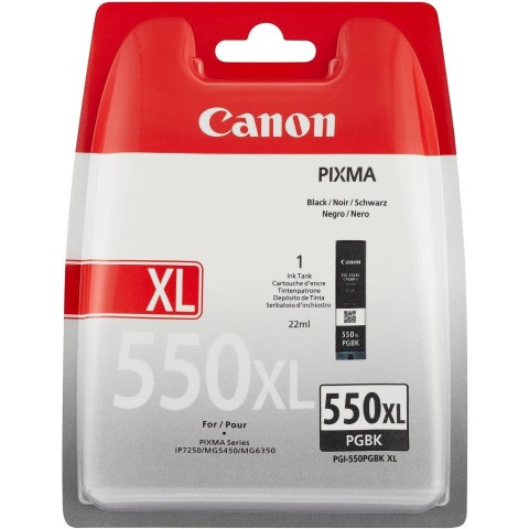 Canon PGI-550PGBK XL Noir Cartouche authentique au meilleur prix