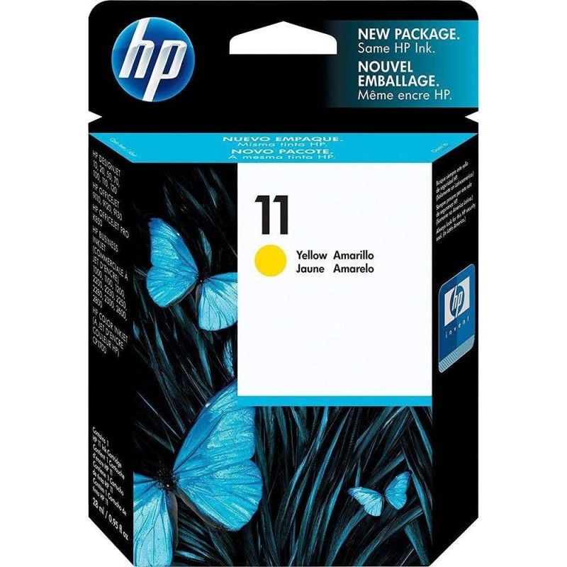 HP 11 Jaune Tête d'impression d'origine pas cher - Livraison offerte