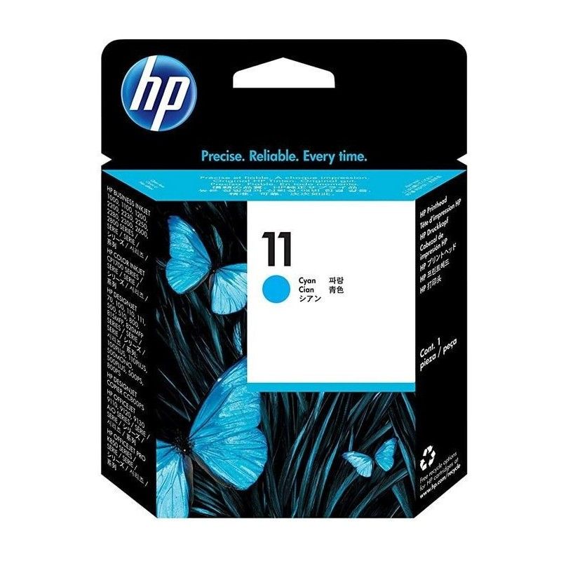 HP 11 Cyan Tête d'impression d'origine pas cher - Livraison offerte