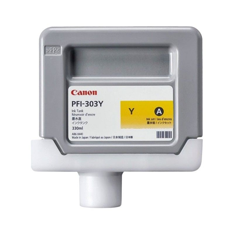 Canon PFI-303Y Jaune d'origine pas cher - Livraison offerte