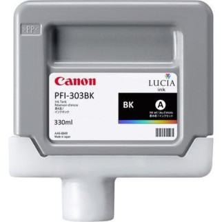 Canon PFI-303BK Noir d'origine pas cher - Livraison offerte