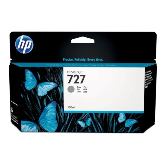 HP 727 Gris Cartouche originale - B3P24A