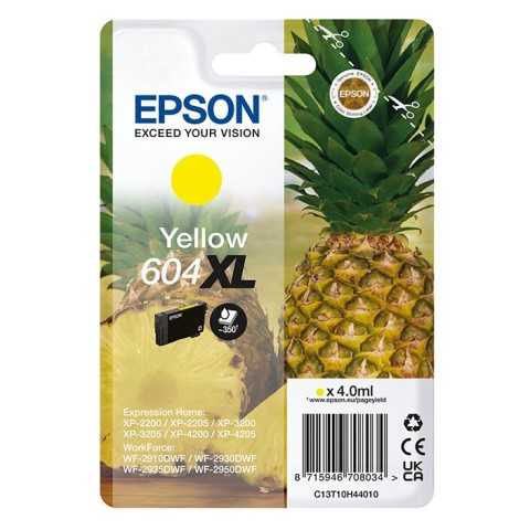 Epson 604XL Jaune Ananas Cartouche authentique au meilleur prix - Livraison offerte