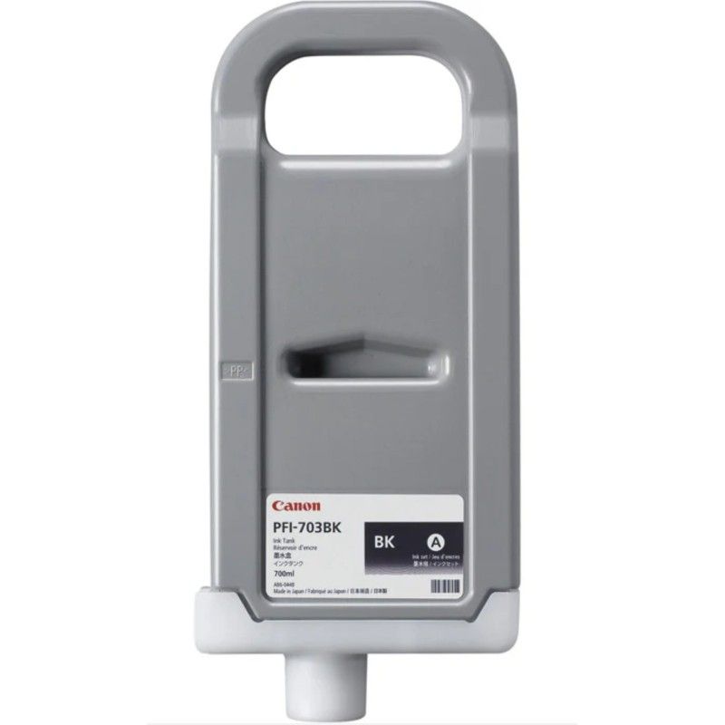 Canon PFI-703BK Noir d'origine pas cher - Livraison offerte