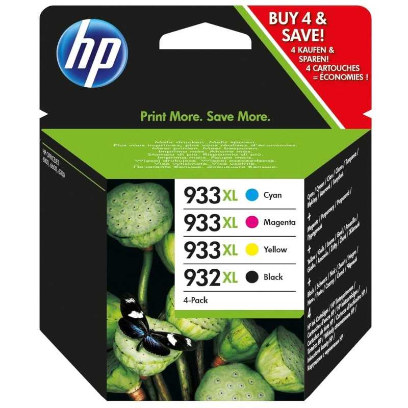 HP 932XL/933XL Noir couleur Multipack de cartouches authentiques au meilleur prix - Livraison offerte