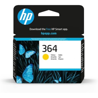HP 364 Jaune Cartouche authentique au meilleur prix - Livraison offerte