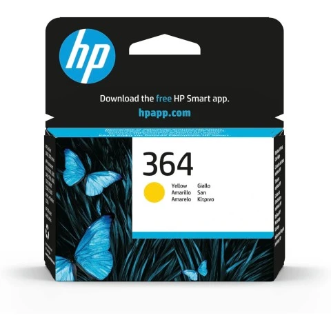 HP 364 Jaune Cartouche authentique au meilleur prix - Livraison offerte