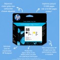 HP 88 Noir jaune tête d'impression originale - C9381A