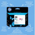 HP 88 Cyan Magenta tête d'impression originale - C9382A
