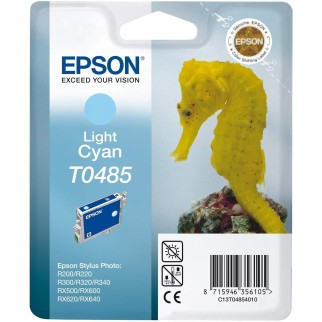 Epson T0485 Cyan clair Hippocampe Cartouche authentique au meilleur prix - Livraison offerte