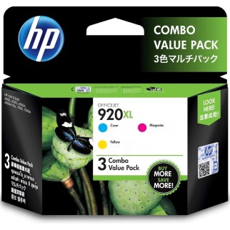 HP 920XL Couleur Pack de cartouches authentiques au meilleur prix - Livraison offerte