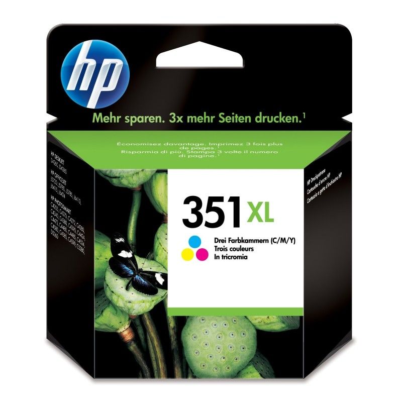 HP 351XL Couleur Cartouche authentique au meilleur prix - Livraison offerte