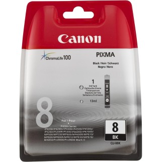 Canon CLI-8BK Noir Cartouche authentique au meilleur prix - Livraison offerte