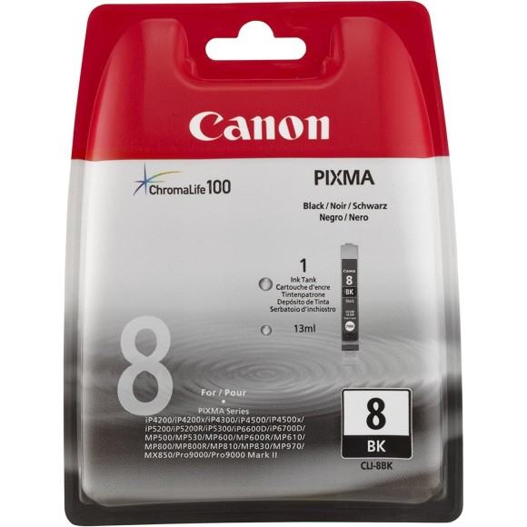 Canon CLI-8BK Noir Cartouche originale