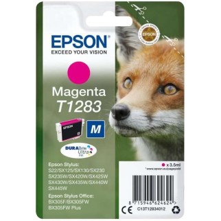 Epson T1283 Magenta Renard Cartouche authentique au meilleur prix - Livraison offerte