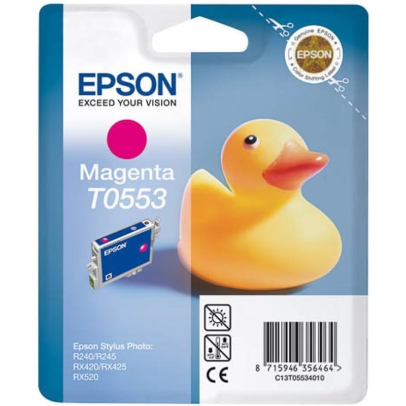 Epson T0553 Magenta Canard Cartouche authentique au meilleur prix