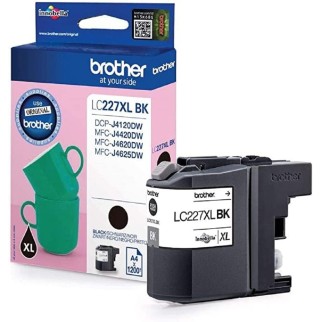 Brother LC227XL BK Noir Cartouche d'origine authentique au meilleur prix - Livraison offerte