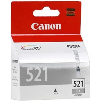 Canon CLI-521GY Gris Cartouche authentique au meilleur prix - Livraison offerte